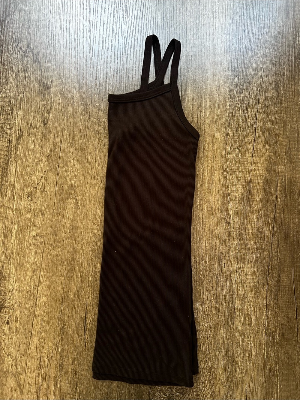 Black Ribbed cami